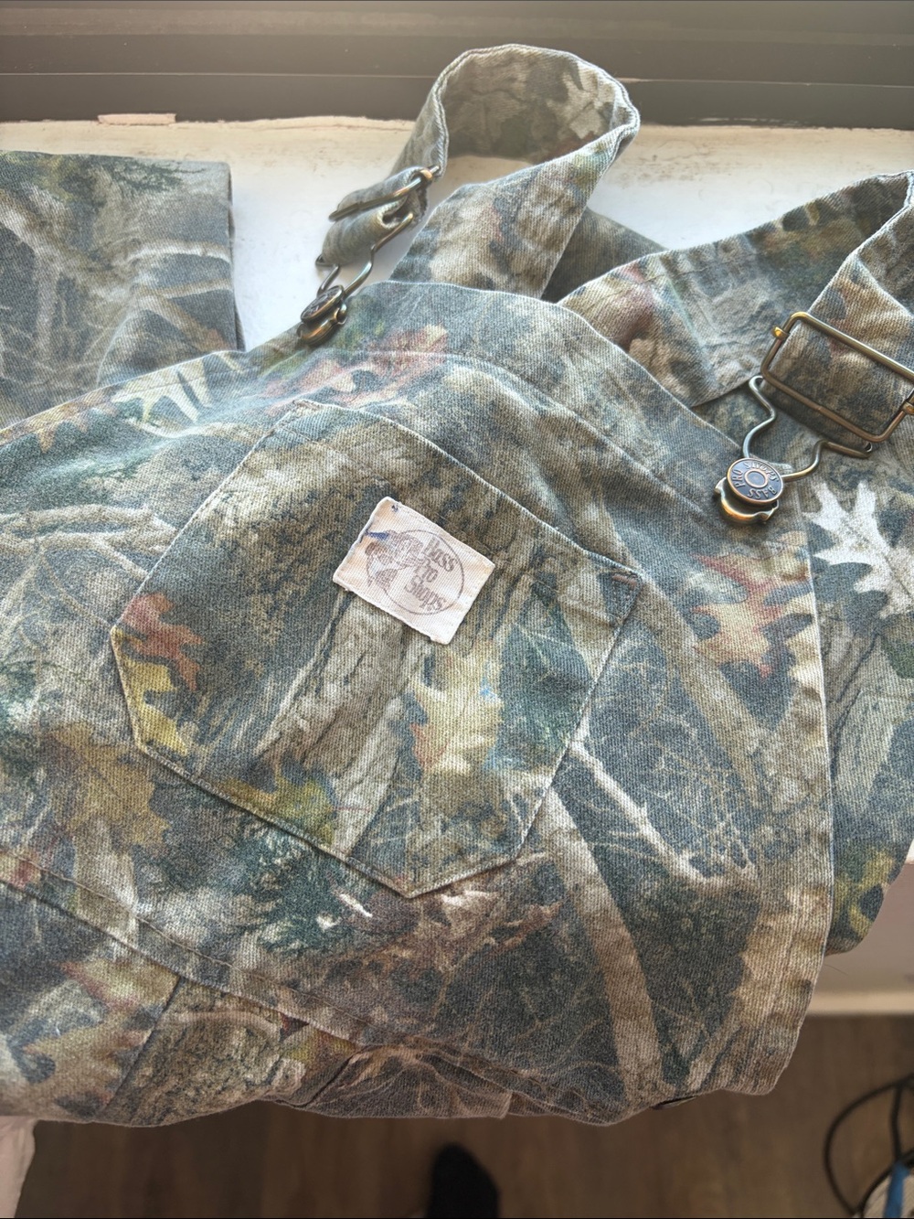 Canvas Camo Kids Bass Pro Shops Overall - Green Camo